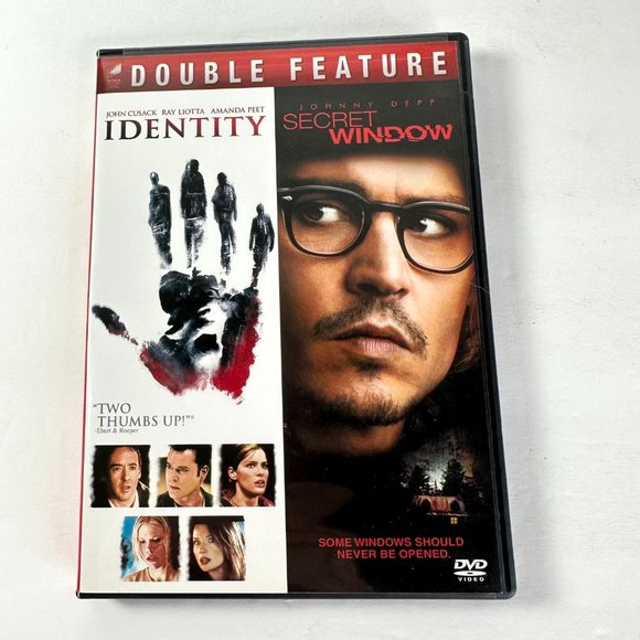 Double Feature DVD Identity and Secret Window - Picture 7 of 7